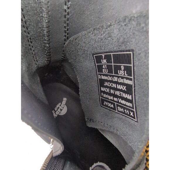 Dr Martens Jadon Max Platform Boots Patent Black Ladies 9 (UK 7) - Picture 11 of 11